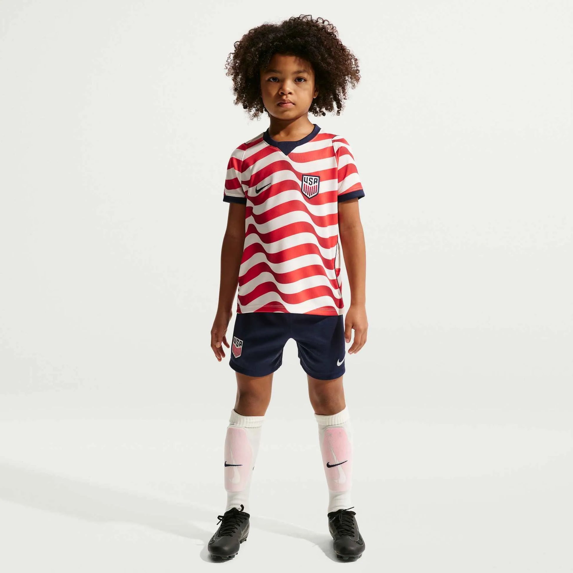 2026-27 USMNT Little Kid's Stadium Home Kit  | Hot
