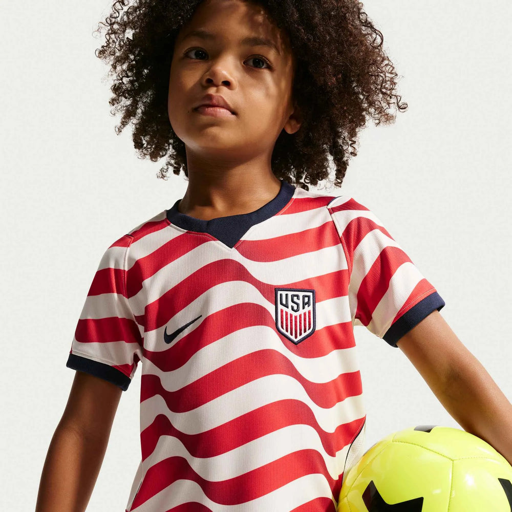2026-27 USMNT Little Kid's Stadium Home Kit  | Hot