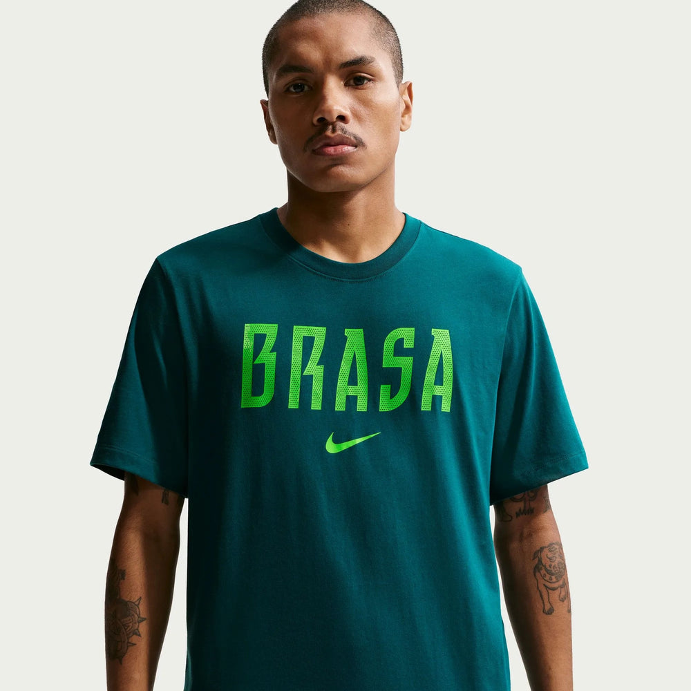 2026-27 Brazil Men's Wordmark Tee  | Hot