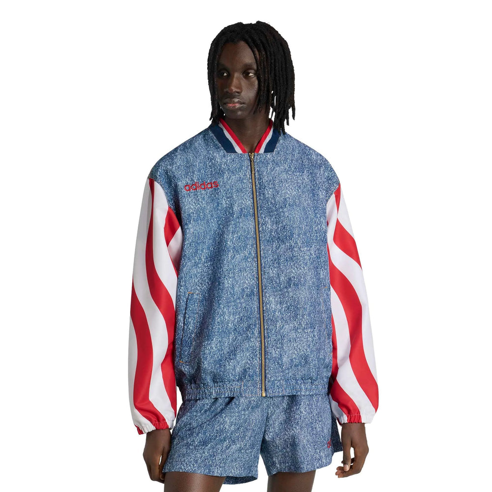 USA Men's Denim Graphic Track Top  | On sale