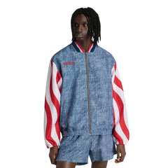 USA Men's Denim Graphic Track Top  | On sale