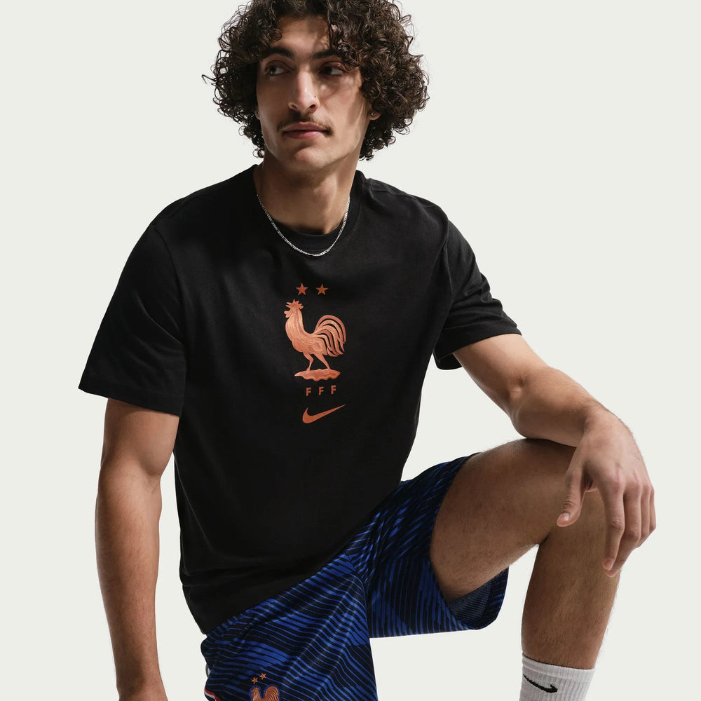 2026-27 France Men's Crest Tee  | Discount