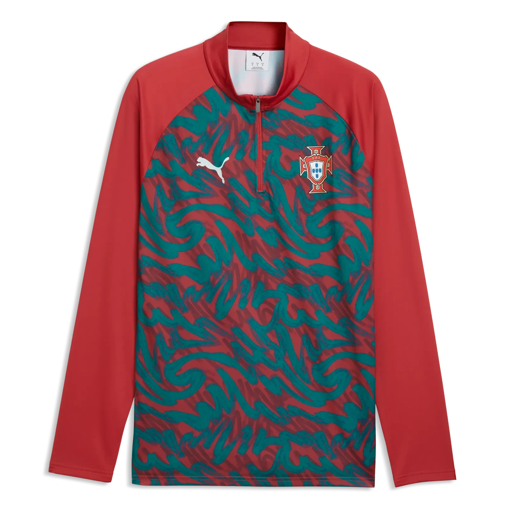 2026-27 Portugal Men's 1/4 Zip Pre-Match Top  | Hot
