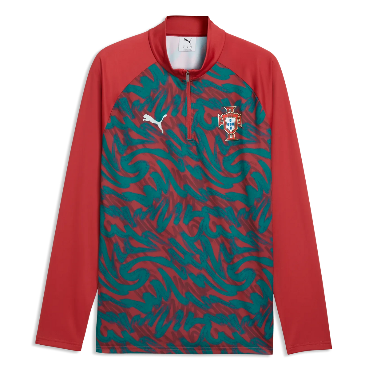 2026-27 Portugal Men's 1/4 Zip Pre-Match Top  | Hot
