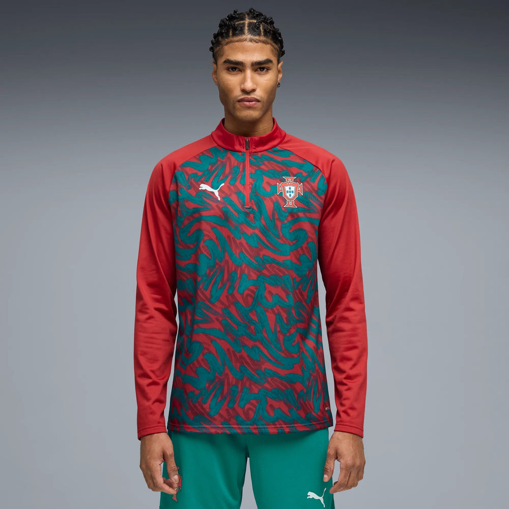 2026-27 Portugal Men's 1/4 Zip Pre-Match Top  | Hot