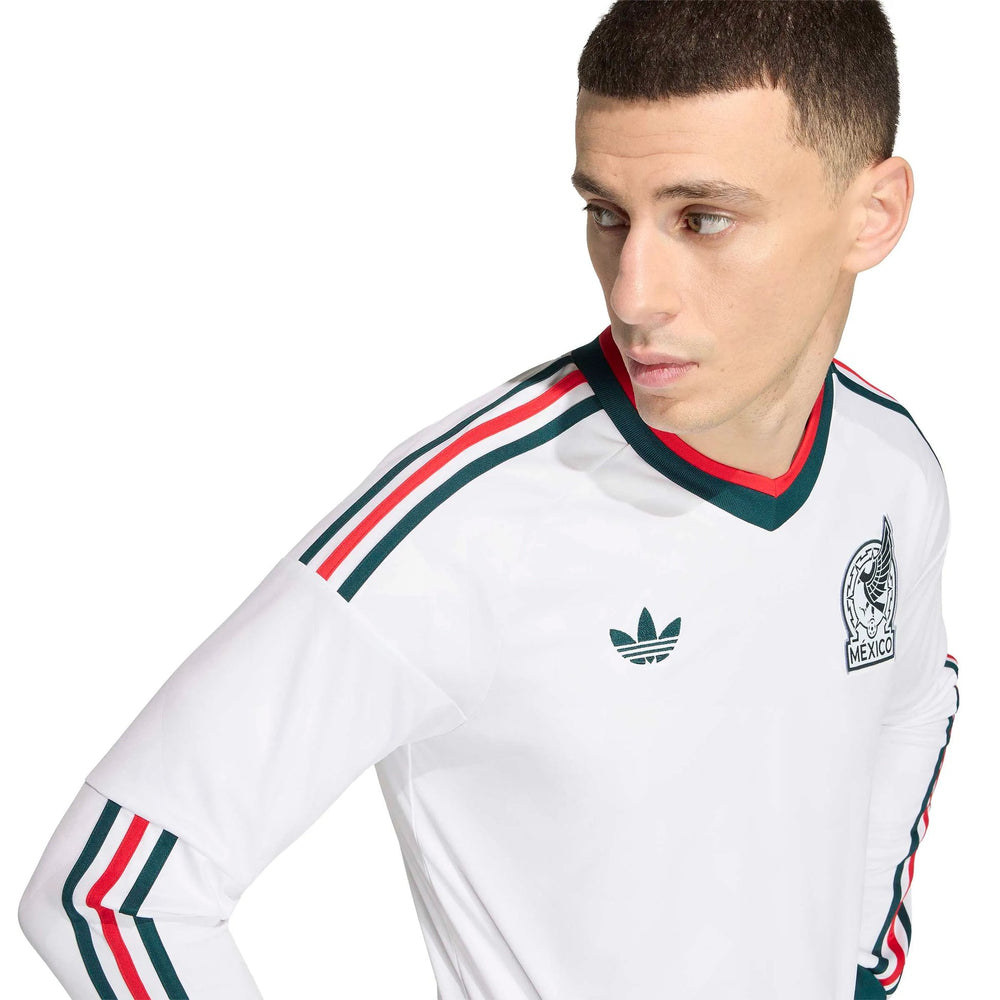 2026 Mexico Men's Stadium Away Long-Sleeve Soccer Jersey  | Outlet
